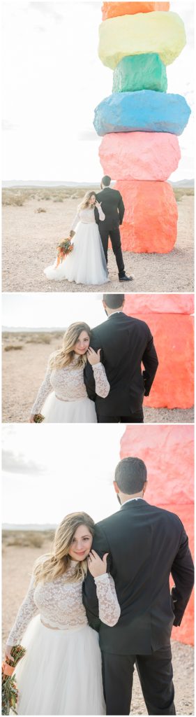 Gorgeous Colorful Rocks with Newly Weds