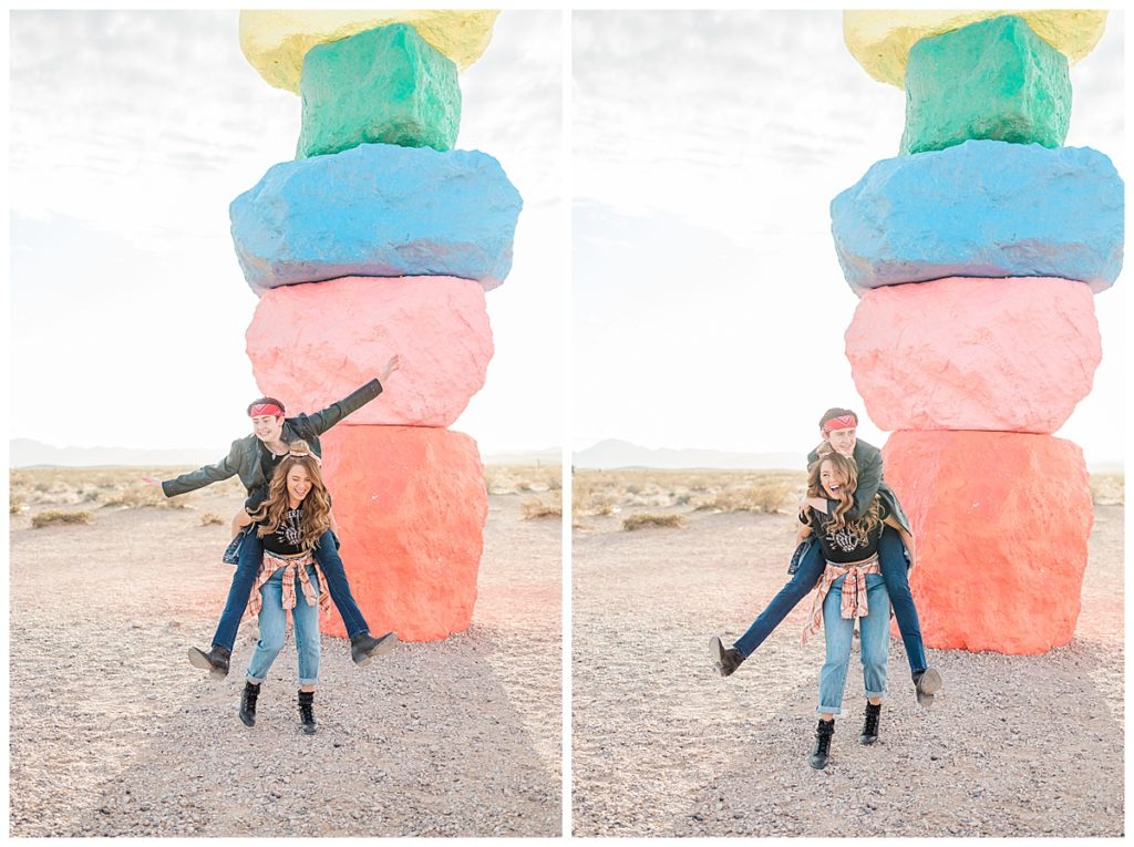 Best Friends at Seven Magic Mountains