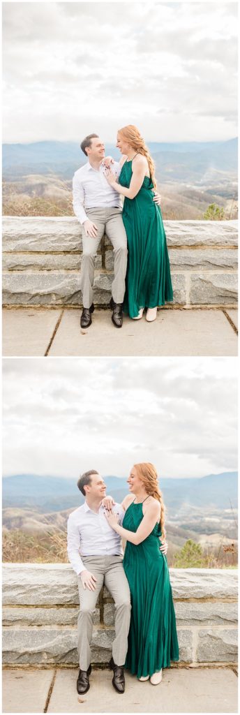 Engagement Session on Foothills Parkway