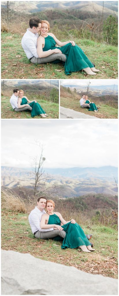 Rainy Day Engagement Session in Tennessee