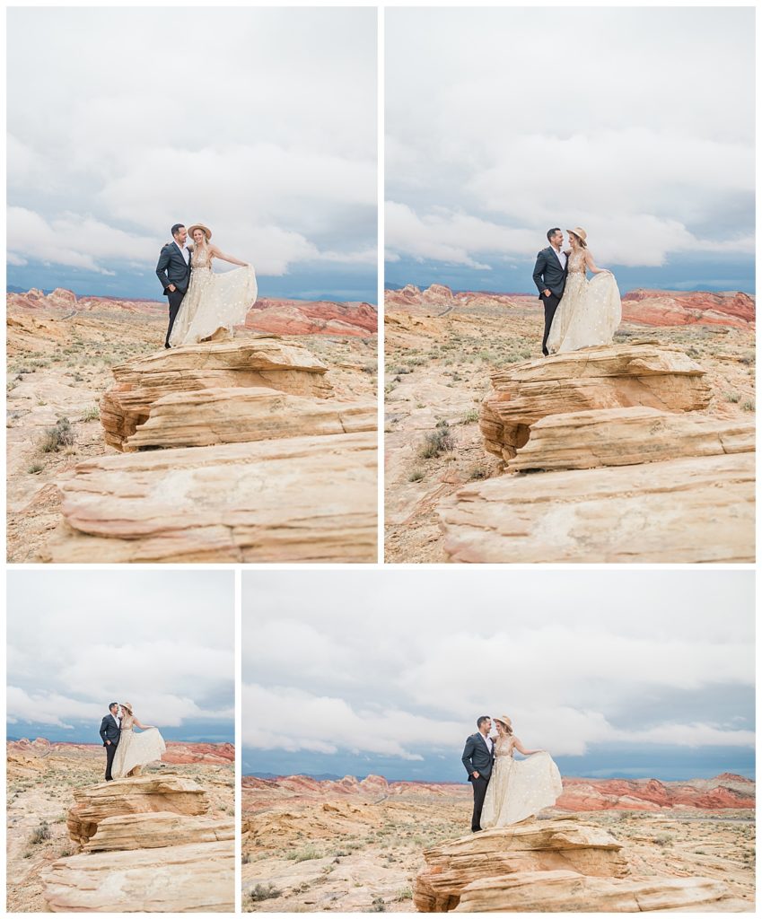 Gorgeous Wedding Couple in Nevada