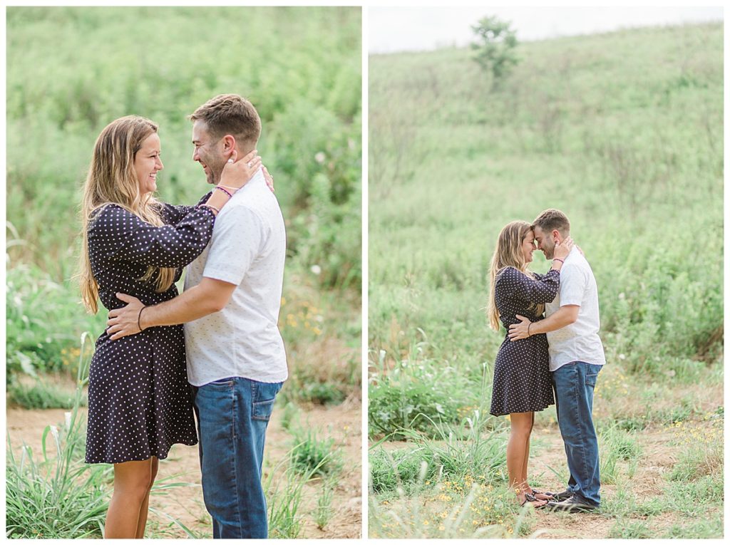 Florida couple visiting tennessee for engagement photos