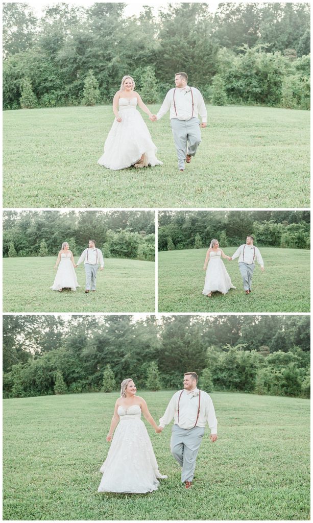Bride and Groom Photos on their wedding day