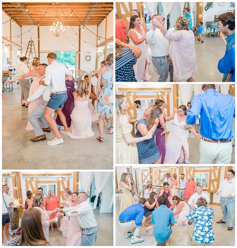 reception dancing photos in knoxville
