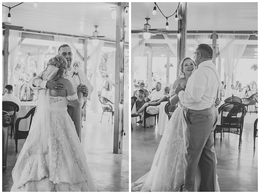 father daughter dance at knoxville wedding