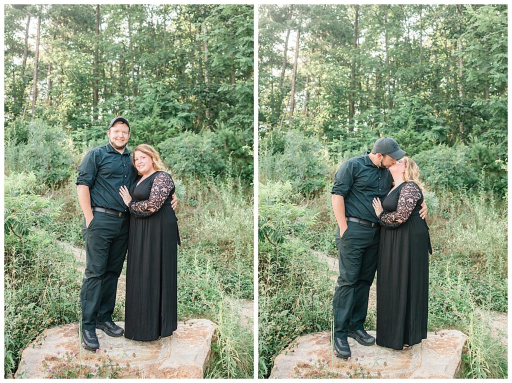 Freshly Engaged Couple in Pigeon Forge, TN