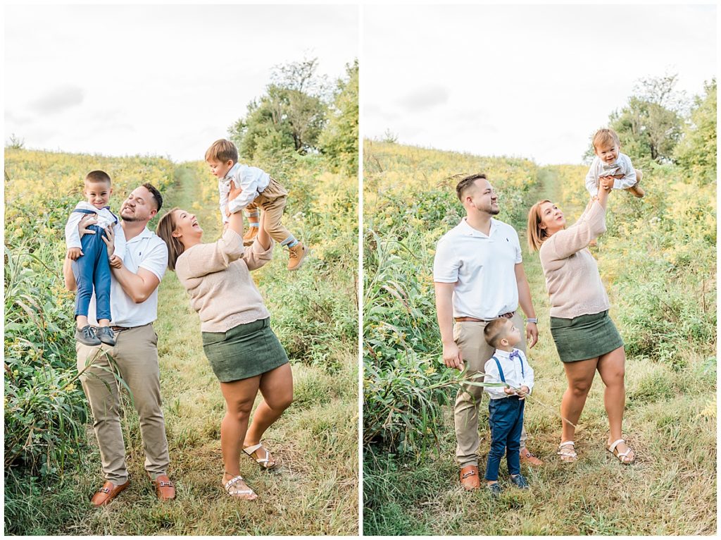 fall mini sessions family at seven islands state birding park