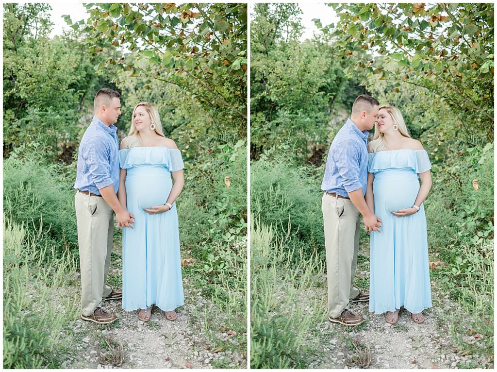 Couples Maternity Session at Mead's Quarry in Tennessee