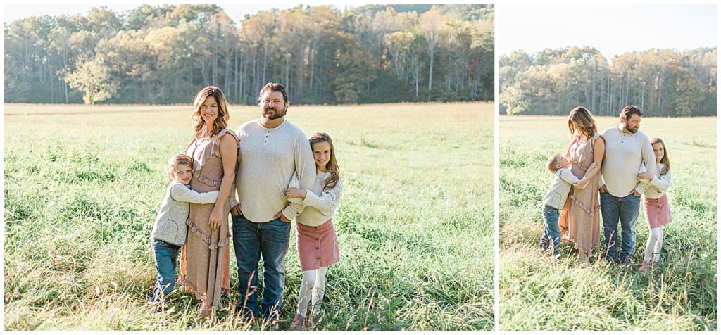 Cades Cove Family Session in October