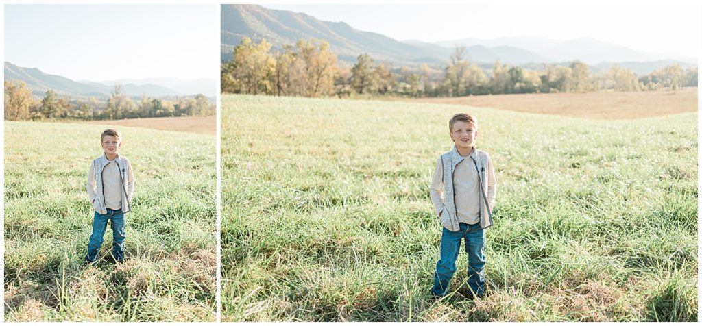 Great Smoky Mountains National Park Fall Family Session