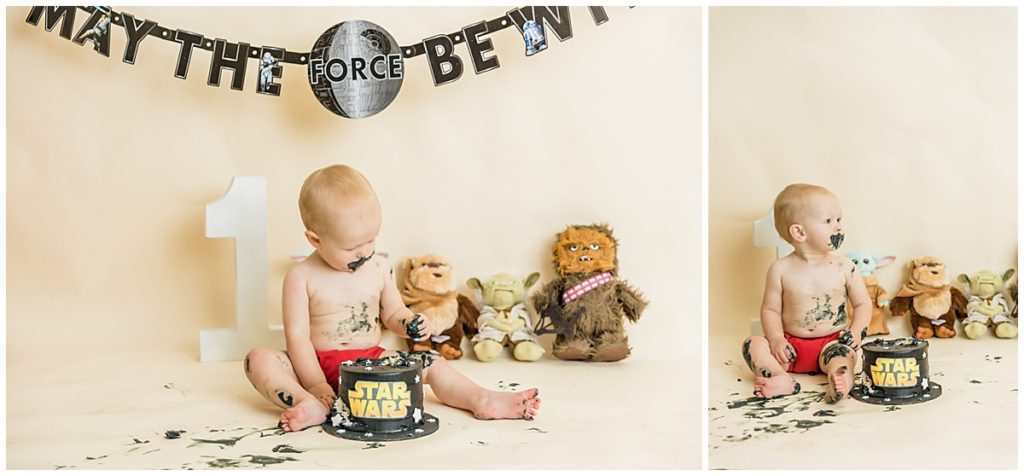 May The Force Be With You Cake Smash Session