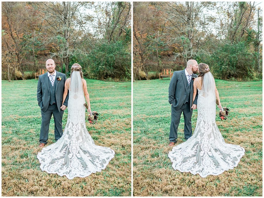 4 Points Farm Bride and Groom Formal Portraits in Sevierville, Tennessee