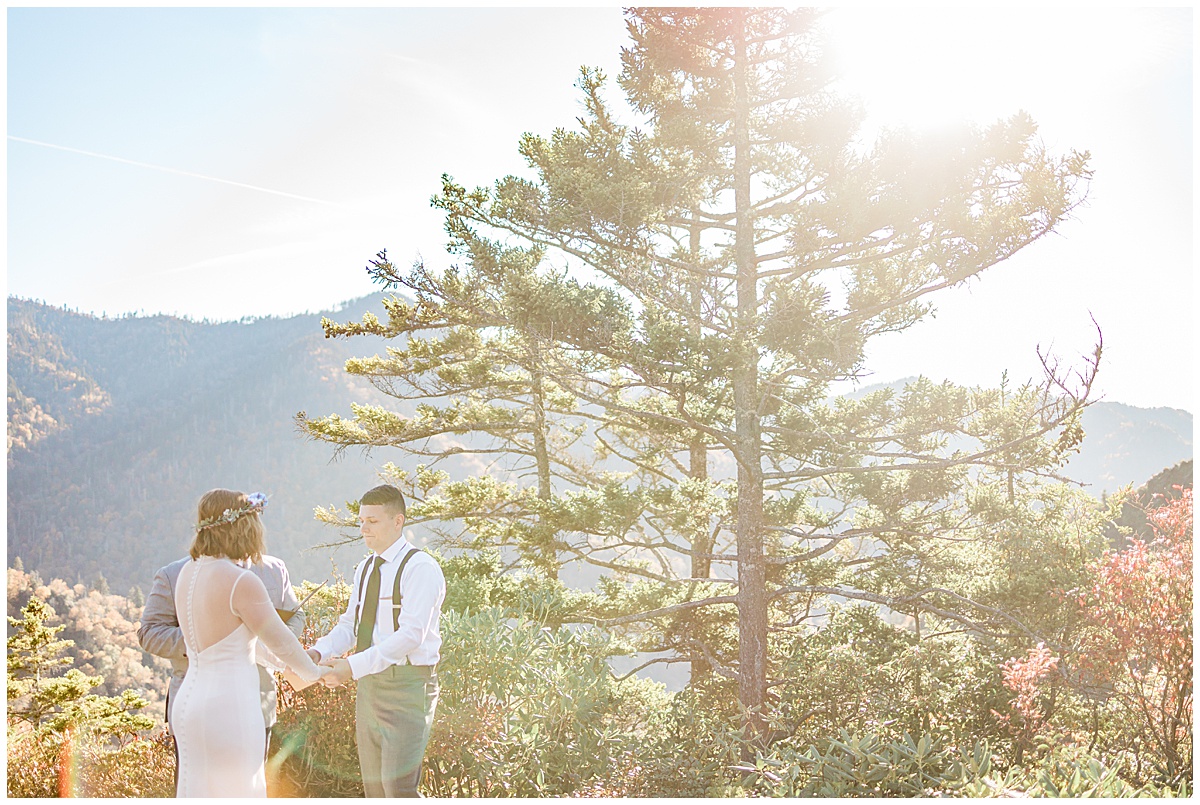Alum Cave Trail Elopement in The Great Smoky Mountains of Tennessee
