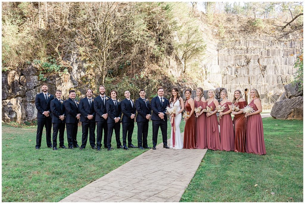 Tennessee wedding party photos