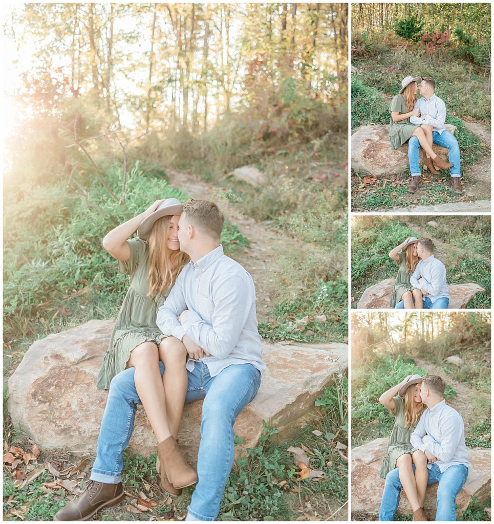 Pigeon Forge, Tennessee Engagement Session in the Great Smoky Mountain National Park