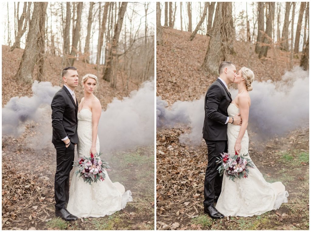 Smoky Bomb Norris Dam State Park Wedding Pictures in Knoxville, Tennessee