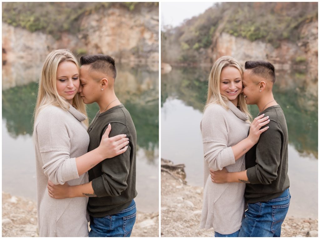 LGBTQ Couples Session at Mead's Quarry in Knoxville, Tennessee