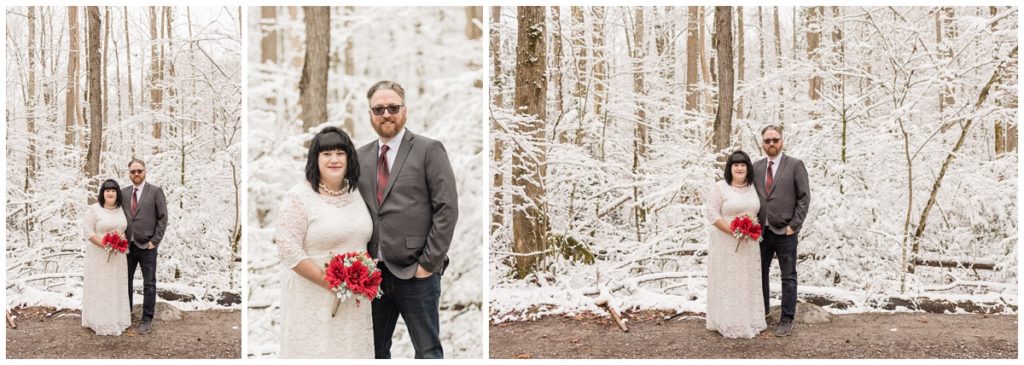 Great Smoky Mountain National Park Winter Wedding