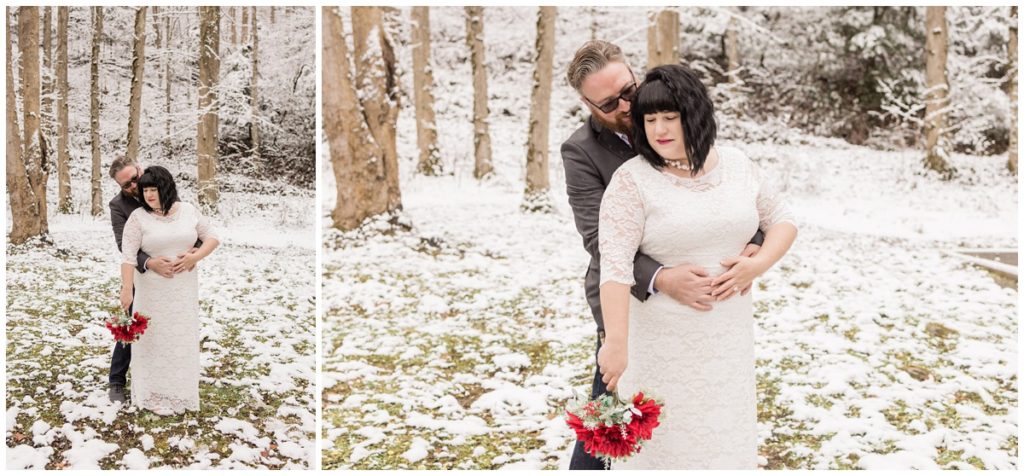 Great Smoky Mountain National Park Winter Wedding