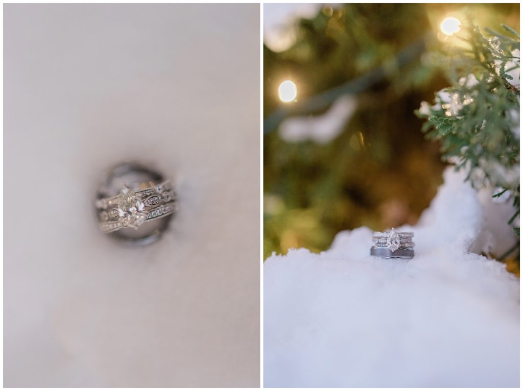 Christmas Ring Detail Photograph