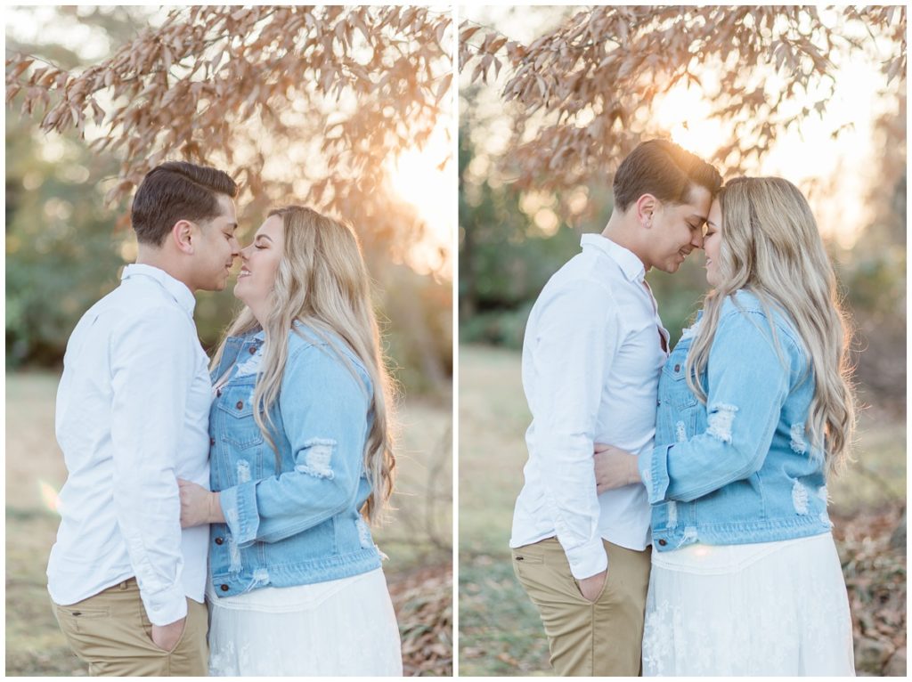 Knoxville Botanical Gardens Engagement Photo Save The Date