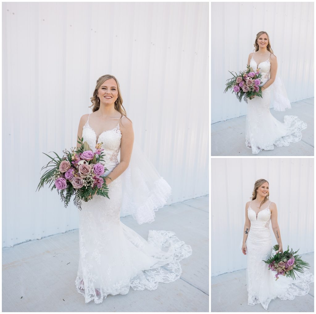 bridal portraits at howe farms in chattanooga