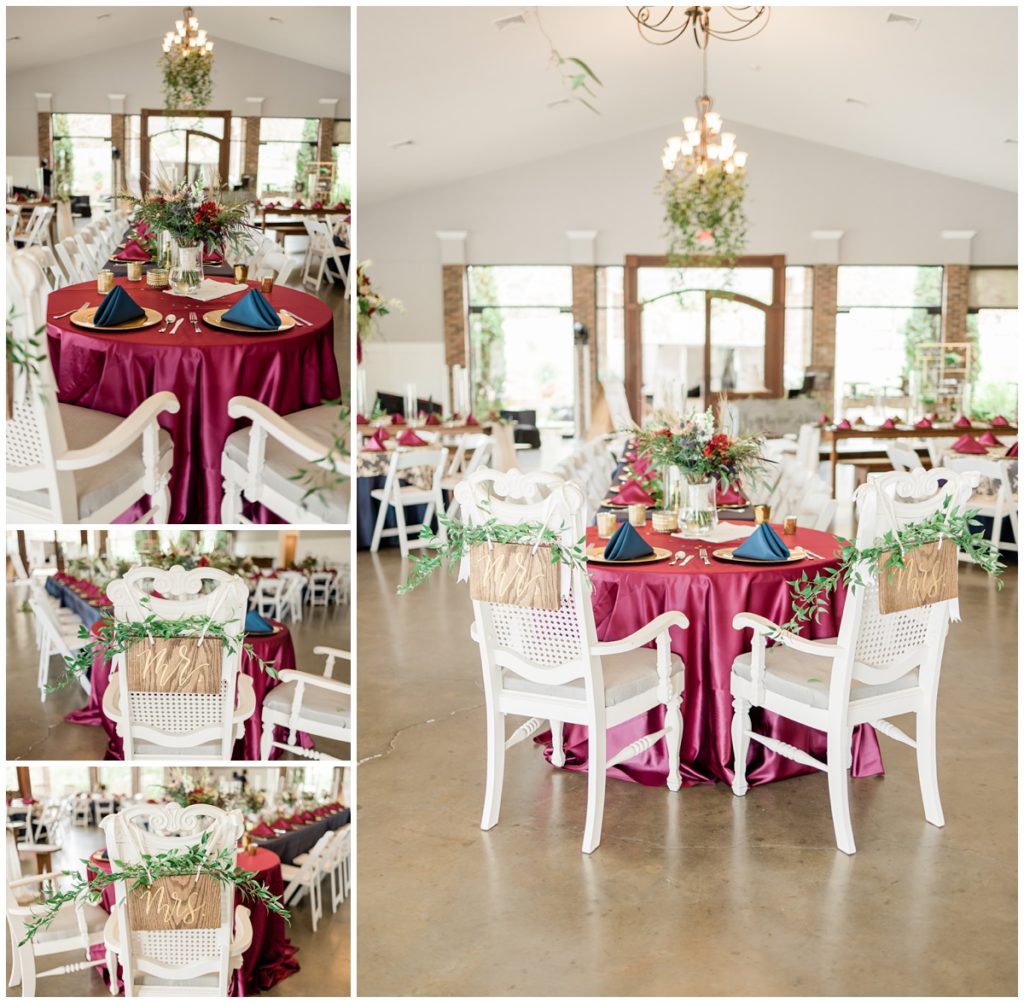 knoxville wedding reception details tablescape