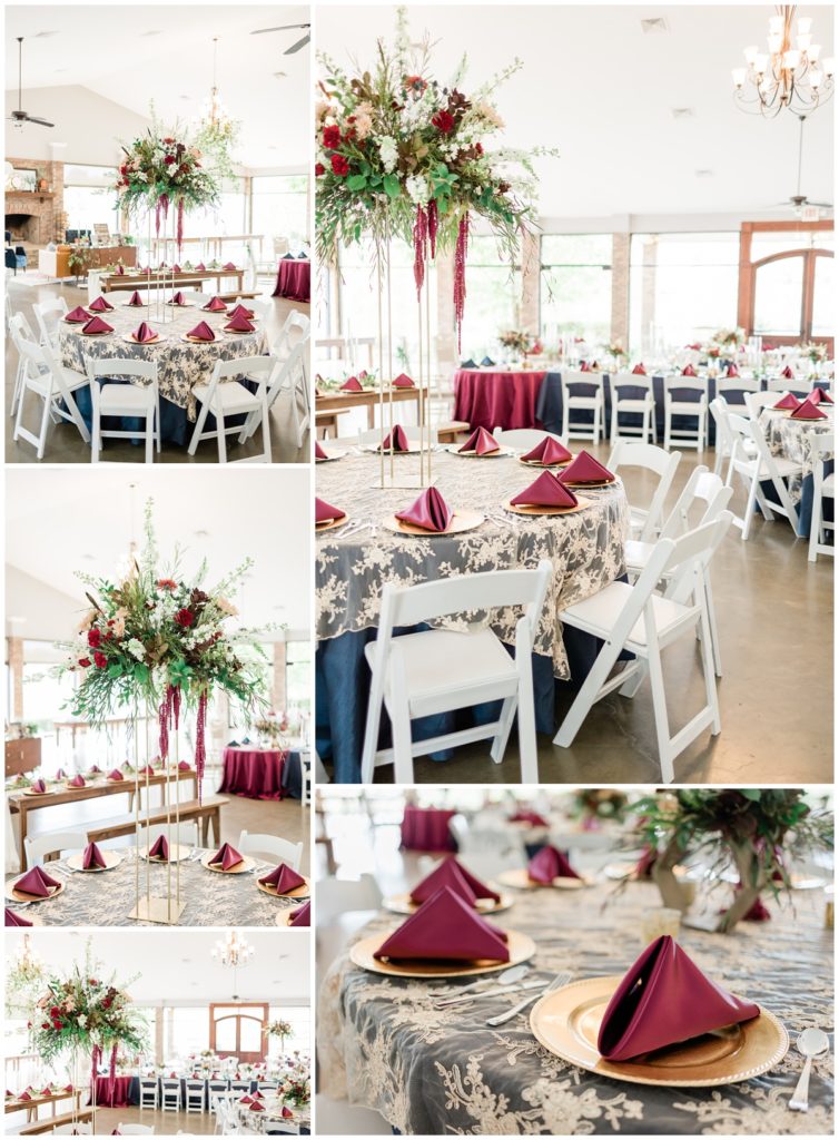 knoxville wedding reception details tablescape