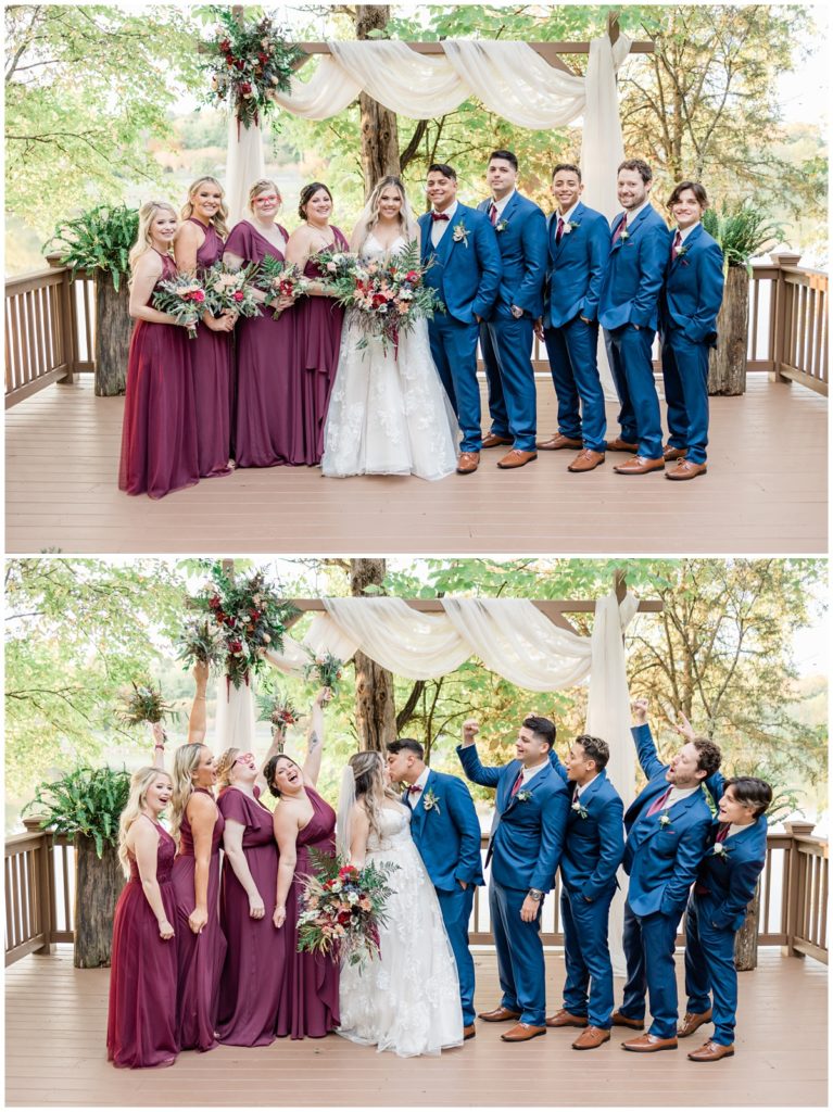 tennessee wedding party portraits 