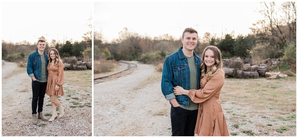couples portrait at ijams nature center in knoxville