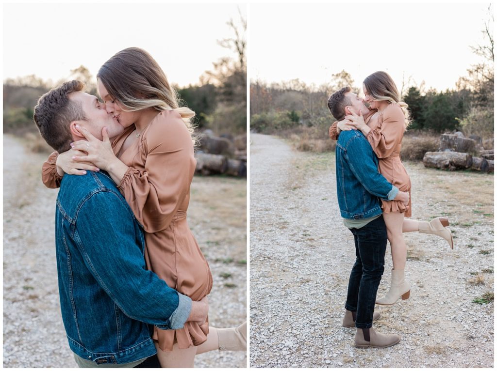 mead's quarry engagement session tennessee