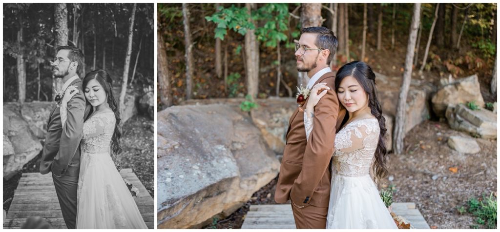 fine art bride and groom portraits