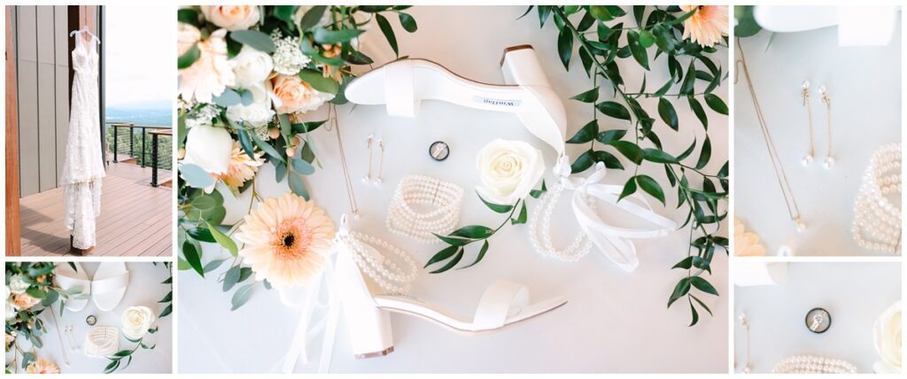 wedding flat lay detail photos