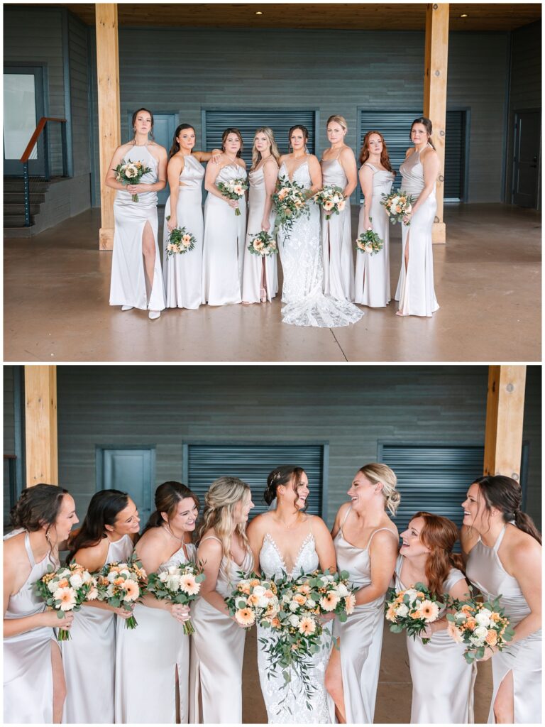 bridal party photos