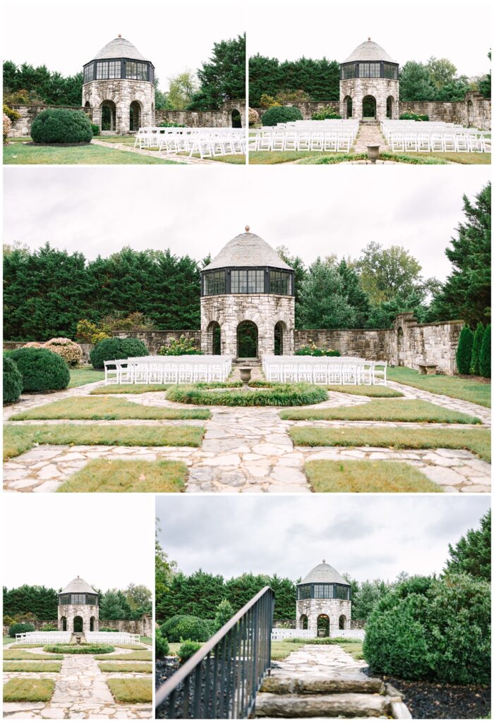 ceremony site of the Kincaid House venue