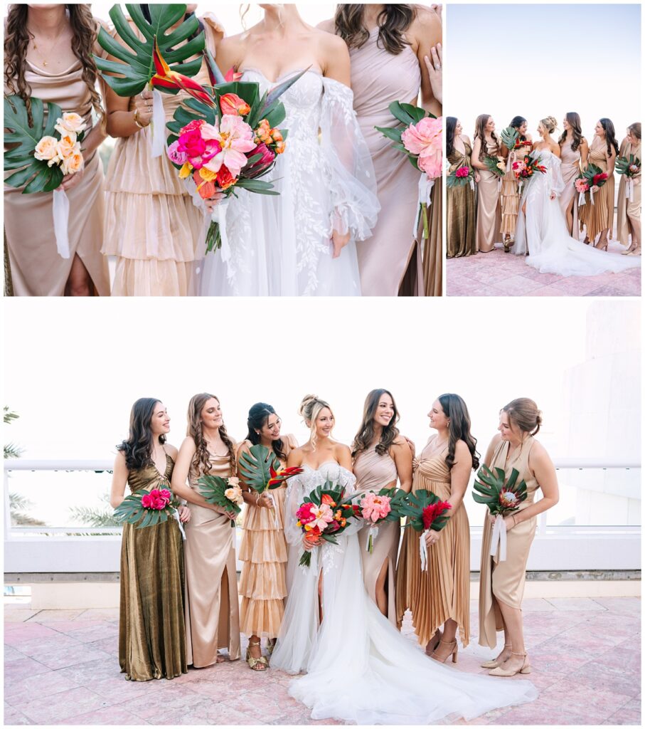 bridal party photos