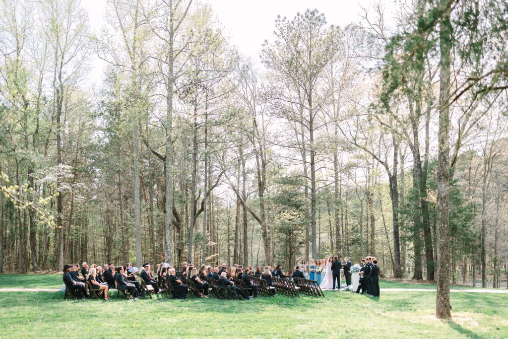 ceremony photo in the spring somewhere in chattanooga tennessee