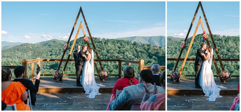 cielito lindo wedding ceremony first kidd photo in sevierville, tn
