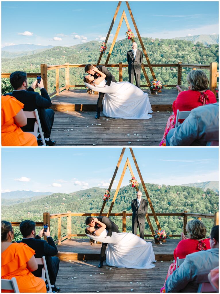 cielito lindo wedding ceremony first kidd photo in sevierville, tn