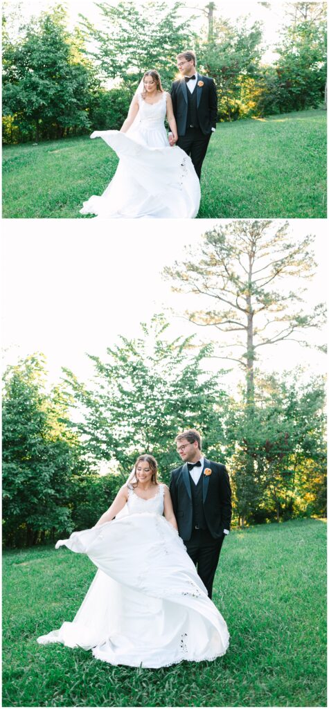 newlywed photos creative