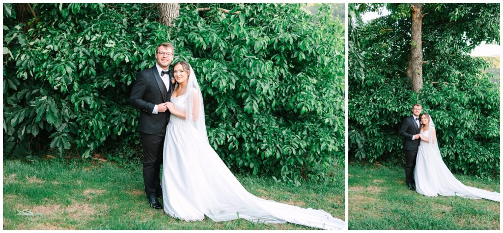 newlywed portrait at cielito lindo in tennessee