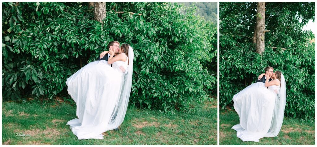 newlywed portrait at cielito lindo in tennessee